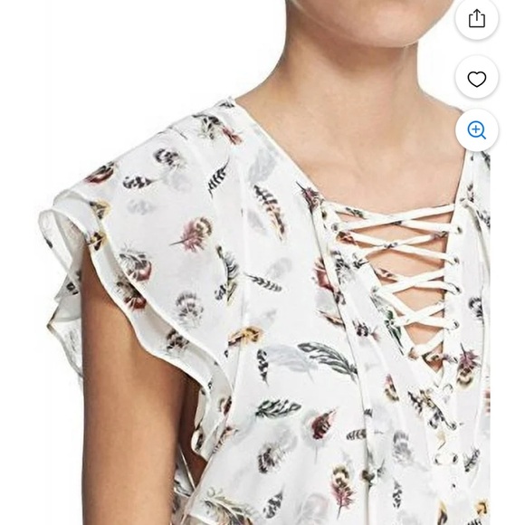 The Kooples Feather Print Silk Dress Size XS - Picture 2 of 10